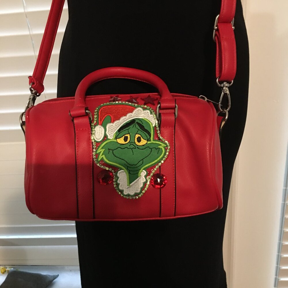 The Grinch Red Crossbody Purse - Small Size NEW